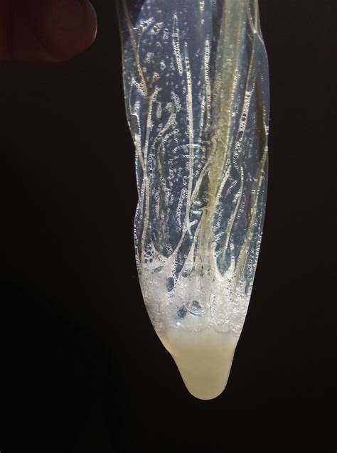 sperm leaking out base of condom|Help! Im worried some semen leaked out of the base of the。